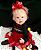 Bebê Reborn Menina Dee Dee 53 Cm Olhos Abertos Loira Um Verdadeiro Presente De Natal Com Enxoval - Imagem 2