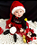Bebê Reborn Menina Dee Dee 53 Cm Olhos Abertos Loira Um Verdadeiro Presente De Natal Com Enxoval - Imagem 1