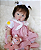 Bebê Reborn Menina Eleanor 50 Cm Olhos Abertos Detalhes Reais Bebê Recém Nascida Com Enxoval - Imagem 1