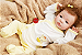 Boneca Bebê Reborn Menina Shyann 43 Cm Olhos Abertos Bebê Realista Linda E Perfeito Com Chupeta - Imagem 2