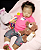 Bebê Reborn Menina Hailey 70 Cm Olhos Fechados Bebê Negra Toddler Detalhes De Um Bebê De Verdade - Imagem 4