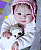 Bebê Reborn Menina Jialli 48 Cm Olhos Abertos Bebê Oriental Detalhes Reais Linda Princesinha Com Enxoval - Imagem 4