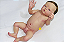 Bebê Reborn Menino Articcus 49 Cm Olhos Abertos Detalhes Reais Corpo Em Vinil Siliconado Super Promoção - Imagem 2