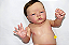 Bebê Reborn Menino Articcus 49 Cm Olhos Abertos Detalhes Reais Corpo Em Vinil Siliconado Super Promoção - Imagem 3