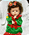 Bebê Reborn Menina Saskia 52 Cm Olhos Abertos Super Realista Corpo Vinil Siliconado Promoção De Natal - Imagem 5
