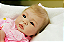 Bebê Reborn Menina Shyann 43 Cm Olhos Abertos Bebê Recém Nascida Loirinha Com Lindo Enxoval - Imagem 1