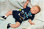 Bebê Reborn Menino Kyle 55 Cm Olhos Fechados Detalhes Reais Lindíssimo Acompanha Enxoval E Chupeta - Imagem 2