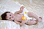 Bebê Reborn Menina Blinkin 45 Cm Olhos Abertos Corpo Inteiro Em Vinil Siliconado Com Enxoval Completo - Imagem 4