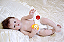 Bebê Reborn Menina Blinkin 45 Cm Olhos Abertos Corpo Inteiro Em Vinil Siliconado Com Enxoval Completo - Imagem 2