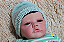 Bebê Reborn Menino Articcus 49 Cm Olhos Abertos Corpo Vinil Siliconado Detalhes Reais Super Promoção - Imagem 1