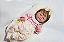 Bebê Reborn Menina Coco Malu 40 Cm Olhos Abertos Silicone Sólido Bebê Graciosa Com Lindo Enxoval - Imagem 3