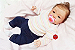Bebê Reborn Menina Shyann 43 Cm Olhos Abertos Parece De Verdade Com Enxoval Completo Super Oferta - Imagem 1