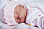 Bebê Reborn Menina Faith 46 Cm Olhos Fechados Bebê Realista Recém Nascida Acompanha Lindo Enxoval - Imagem 3
