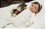 Bebê Reborn Menina Shyann 43 Cm Olhos Abertos Bebê Artesanal Sofisticada Realista Oferta De Natal - Imagem 2