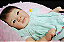 Boneca Bebê Reborn Menina Jialli 48 Cm Olhos Abertos Detalhes Reais Linda Bebê Oriental Em Promoção - Imagem 1
