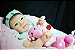 Boneca Bebê Reborn Menina Jialli 48 Cm Olhos Abertos Detalhes Reais Linda Bebê Oriental Em Promoção - Imagem 2