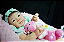 Boneca Bebê Reborn Menina Jialli 48 Cm Olhos Abertos Detalhes Reais Linda Bebê Oriental Em Promoção - Imagem 2