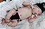Boneca Bebê Reborn Menina Indie 47 Cm Olhos Fechados Corpo Vinil Siliconado Parece Um Bebê De Verdade - Imagem 2