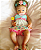 Bebê Reborn Menina Victória 58 Cm Olhos Abertos Corpo Silicone Sólido Com Enxoval E Acessórios - Imagem 3