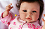 Bebê Reborn Menina Shyann 43 Cm Olhos Abertos Bebê Sofisticada Acompanha Lindo Enxoval E Chupeta - Imagem 4