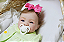 Bebê Reborn Menina Shyann 43 Cm Olhos Abertos Linda E Realista Um Verdadeiro Presente Super Oferta - Imagem 4