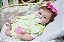 Bebê Reborn Menina Shyann 43 Cm Olhos Abertos Linda E Realista Um Verdadeiro Presente Super Oferta - Imagem 1