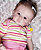Bebê Reborn Menina Juliet 51 Cm Olhos Abertos Bebê Linda Parece De Verdade Acompanha Lindo Enxoval - Imagem 4