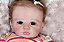 Bebê Reborn Menina Juliet 51 Cm Olhos Abertos Bebê Linda Parece De Verdade Acompanha Lindo Enxoval - Imagem 3
