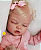 Bebê Reborn Menina Arilella 53 Cm Olhos Fechados Bebê Loirinha Em Bebê Silicone Sólido Com Enxoval - Imagem 2