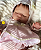 Bebê Reborn Menina Irmã Da Charlotte 50 Cm Olhos Fechados Bebê Silicone Sólido Molinho Super Realista - Imagem 2