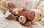 Bebê Reborn Menina Irmã Da Charlotte 50 Cm Olhos Fechados Princesinha Recém Nascida Em Silicone Sólido - Imagem 3