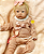 Bebê Reborn Menina Silicone Sólido 50 Cm Olhos Abertos Linda Bebê Loirinha Acompanha Acessórios - Imagem 3