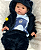 Bebê Reborn Menino Silicone Sólido 50 Cm Olhos Abertos Parece Um Bebê De Verdade Lindo E Perfeito - Imagem 3