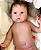 Bebê Reborn Menino Silicone Sólido 50 Cm Olhos Abertos Com Chupeta Detalhes De Um Bebê De Verdade - Imagem 2