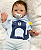 Bebê Reborn Menino Silicone Sólido 50 Cm Olhos Abertos Super Realista Sofisticado Com Enxoval E Chupeta - Imagem 1