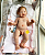 Bebê Reborn Menino Silicone Sólido 60 Cm Olhos Abertos Modelo Toddler Criança Grande Parece De Verdade - Imagem 3