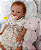 Bebê Reborn Menina Silicone Sólido 50 Cm Olhos Abertos Recém Nascida Acompanha Acessórios E Enxoval - Imagem 4