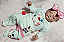 Boneca Bebê Reborn Menina Owen Realborn 53 Cm Olhos Fechados Detalhes Reais Bebê Chupando Chupeta - Imagem 2