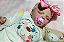Boneca Bebê Reborn Menina Owen Realborn 53 Cm Olhos Fechados Detalhes Reais Bebê Chupando Chupeta - Imagem 2