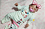 Boneca Bebê Reborn Menina Owen Realborn 53 Cm Olhos Fechados Detalhes Reais Bebê Chupando Chupeta - Imagem 3