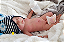 Bebê Reborn Menino Charlotte 46 Cm Olhos Fechados Silicone Sólido Parece Um Bebê De Verdade - Imagem 2
