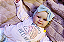 Bebê Reborn Menina Maddie 60 Cm Olhos Abertos Linda Bebê Realista Com Detalhes Super Reais - Imagem 1