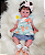 Boneca Bebê Reborn Menina Silicone Sólido 50 Cm Olhos Abertos Bebê Linda E Super Realista Pode Dar Banho - Imagem 4