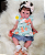 Boneca Bebê Reborn Menina Silicone Sólido 50 Cm Olhos Abertos Bebê Linda E Super Realista Pode Dar Banho - Imagem 3