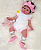 Bebê Reborn Menina Silicone Sólido 50 Cm Olhos Abertos Parece De Verdade Um Verdadeiro Presente - Imagem 4