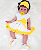 Bebê Reborn Menina Silicone Sólido 50 Cm Olhos Abertos Princesa Perfeita E Realista Pode Dar Banho - Imagem 1
