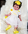 Boneca Bebê Reborn Menina Silicone Sólido 50 Cm Olhos Abertos Detalhes Reais De Um Bebê De Verdade - Imagem 3