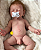 Bebê Reborn Menino Silicone Sólido 43 Cm Olhos Fechados Super Realista Detalhes De Um Bebê De Verdade - Imagem 1