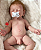 Bebê Reborn Menino Silicone Sólido 43 Cm Olhos Fechados Super Realista Detalhes De Um Bebê De Verdade - Imagem 1