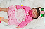 Bebê Reborn Menina Toda Em Silicone Sólido 34 Cm Olhos Fechados Detalhes Reais Bebê Linda Recém Nascida - Imagem 2